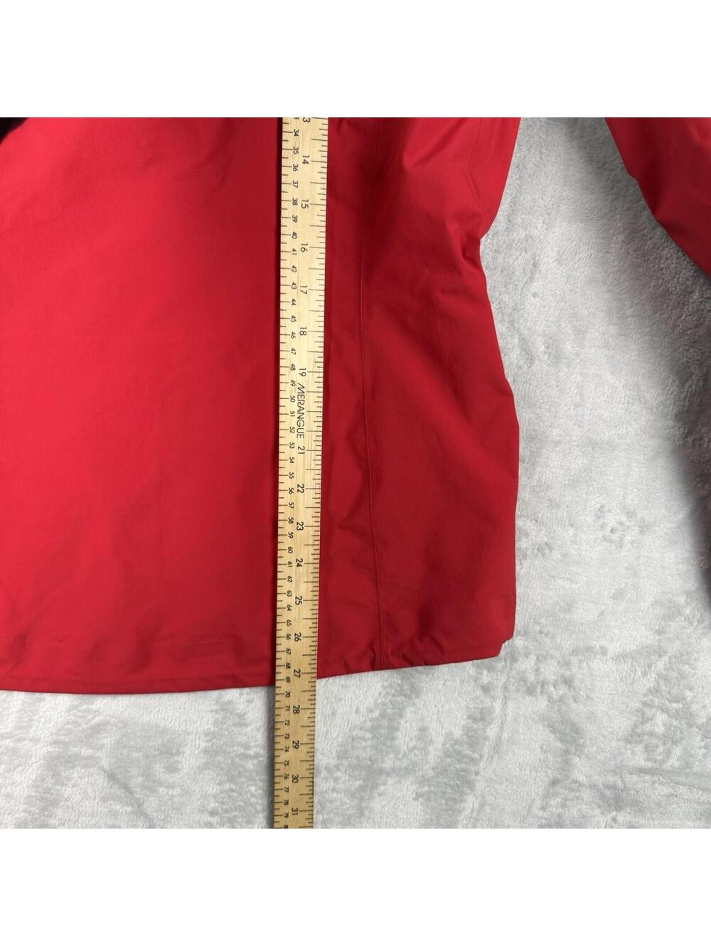 Mountain Hardwear Gore Tex Jacket Red Waterproof Hard Shell Womens M Gorpcore - Picture 7 of 11